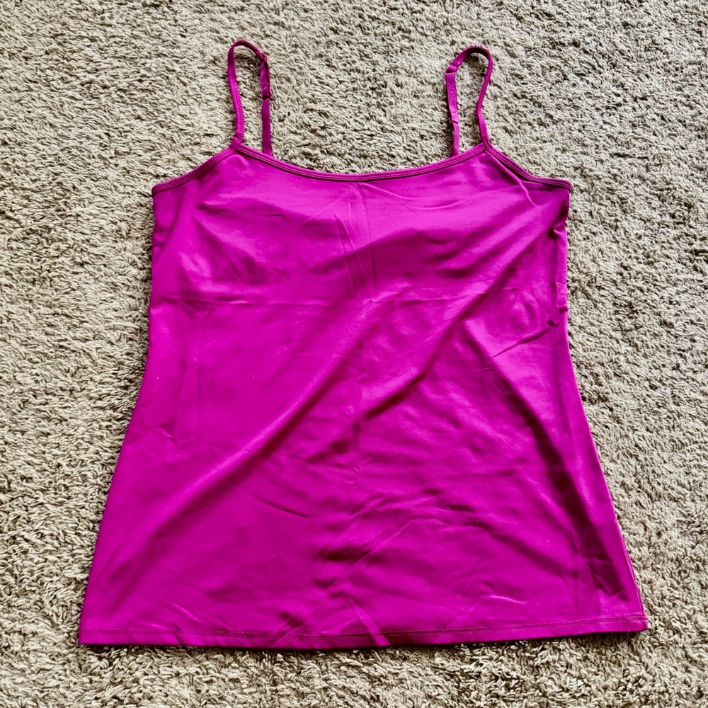 New York & Company Fuchsia Tank Top